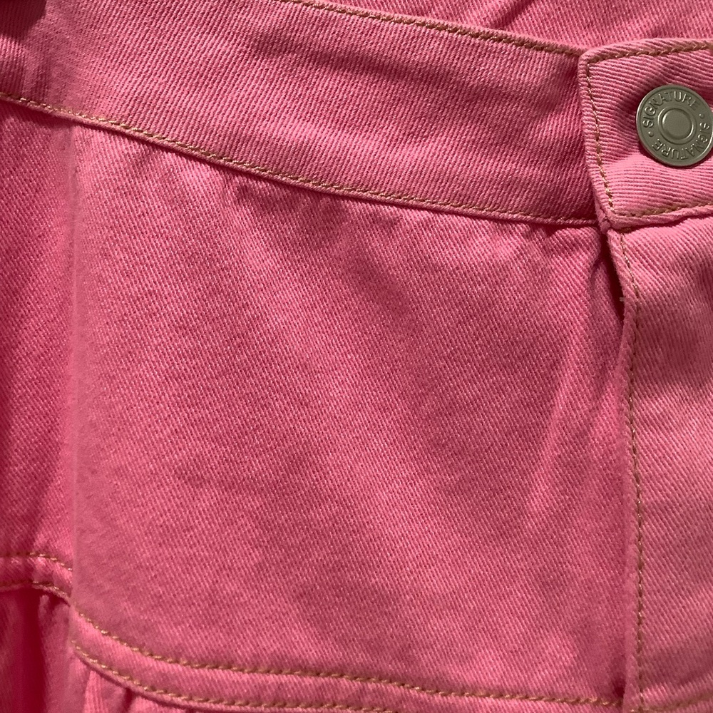 Women’s Small Pink denim maxi skirt - Picture 2 of 4